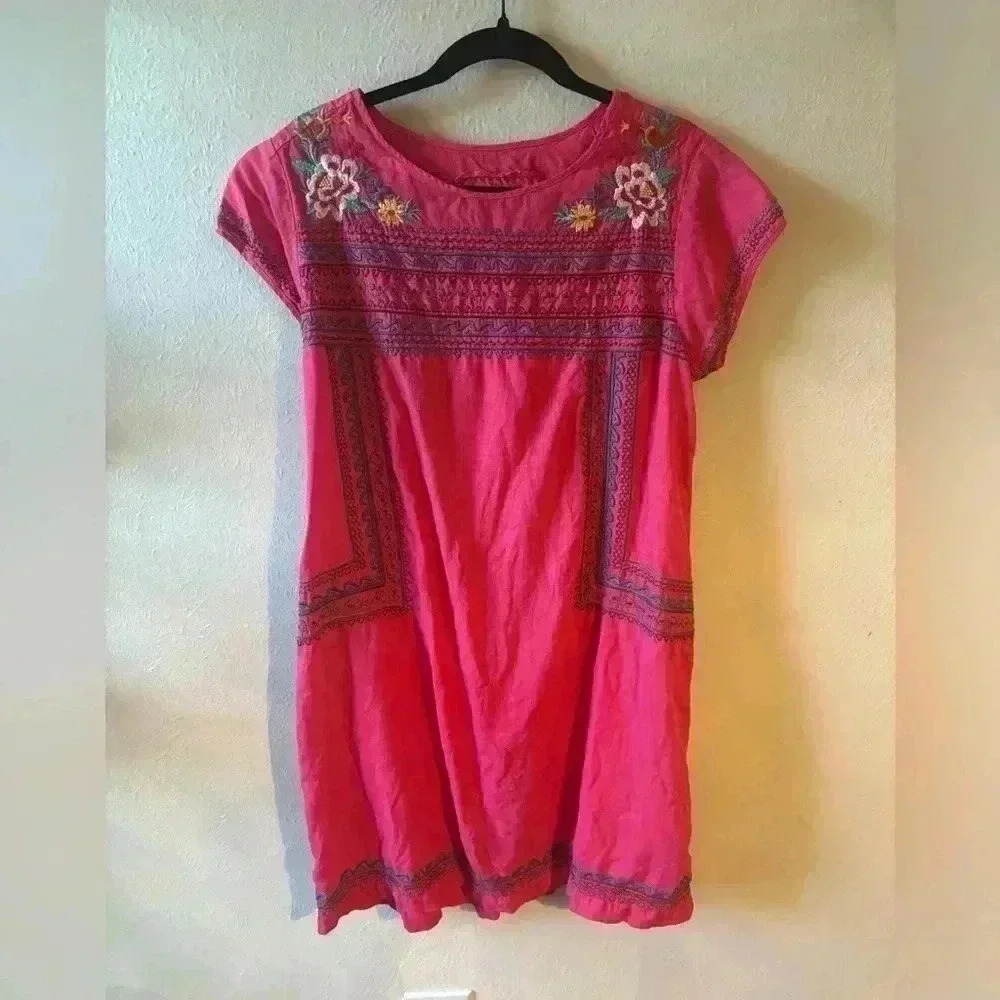 Johnny Was‎ Embroidered Dress